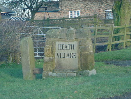 Heathvillagesign