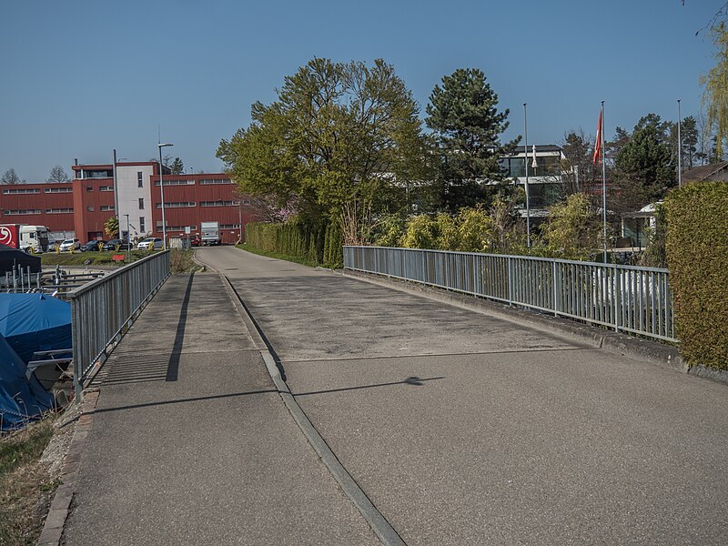 File:Hechtweg-Brücke im Obersee, Pfäffikon SZ 20220328-jag9889.jpg