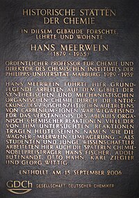 HistoChemie memorial plaque Marburg by jn 2.JPG