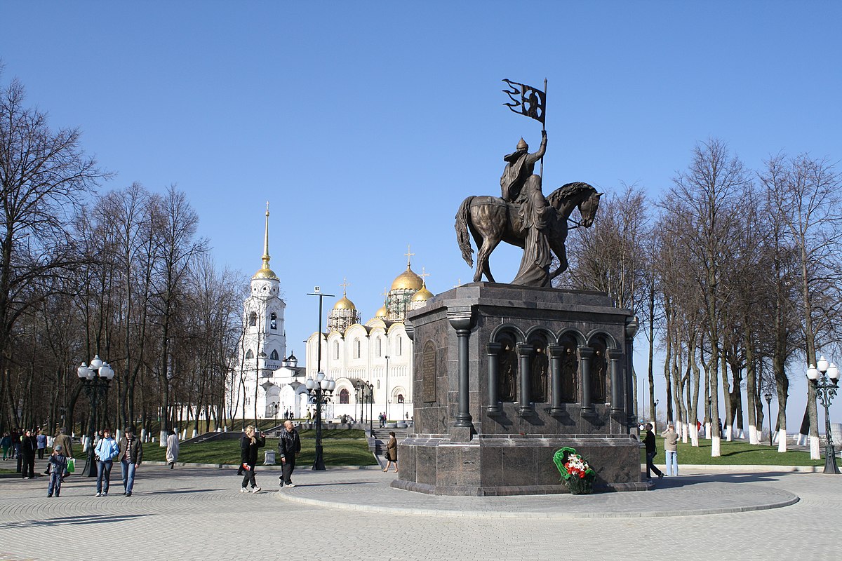 Памятники в Владимире и Владимирской области