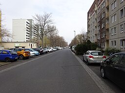 Hochschulstraße Dresden 2020-04 Richtung Friedrich-List-Platz