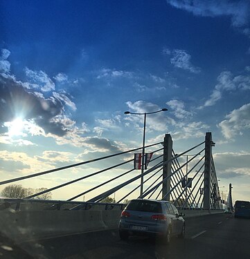 Homeland Bridge in Zagreb