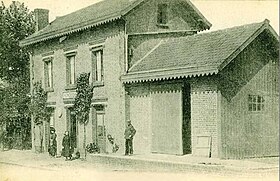 L'ancienne gare d'Hondeghem.