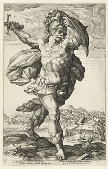 Orazio Coclite (Hendrick Goltzius, 1586)