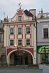 Hotel Zlatý kohout, Železná 31, Mladá Boleslav, okr. Mladá Boleslav, Středočeský kraj.jpg