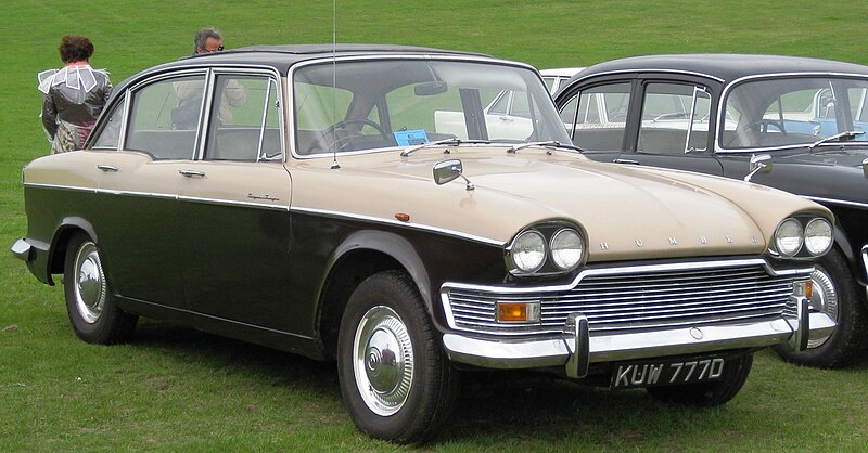 File:Humber Super Snipe Series V July 1966 2965cc next to slightly older Super Snipe.JPG