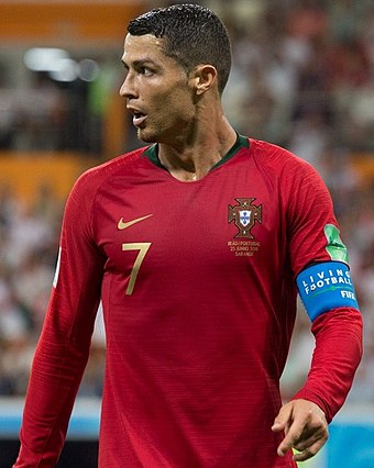 Cristiano Ronaldo is considered to be one of the greatest football players of all time.[332]