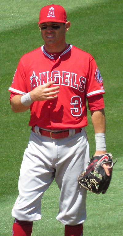 Kinsler with the Los Angeles Angels in 2018