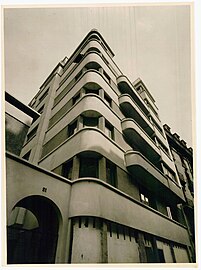 Streamlining – Rue Gramme no. 17–21 in Paris, by Marcel Chappey (1930)