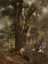 Meditating Under a Tree, 1855-60