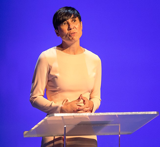 File:Ine Marie Eriksen Søreide Oslo Freedom Forum 2018 (100122).jpg