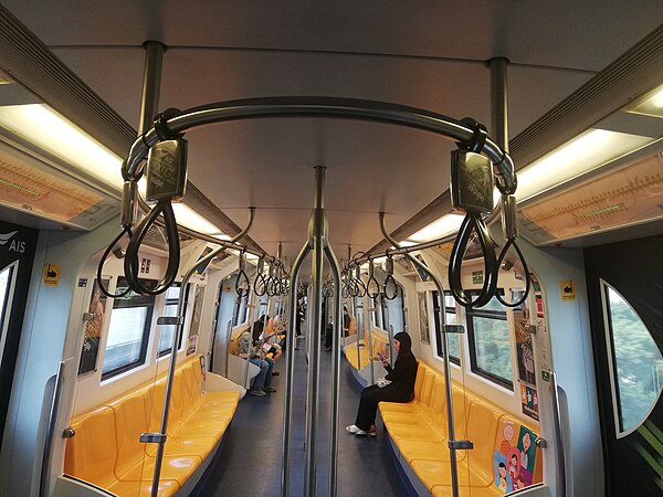 BTS EMU-B1 Interior