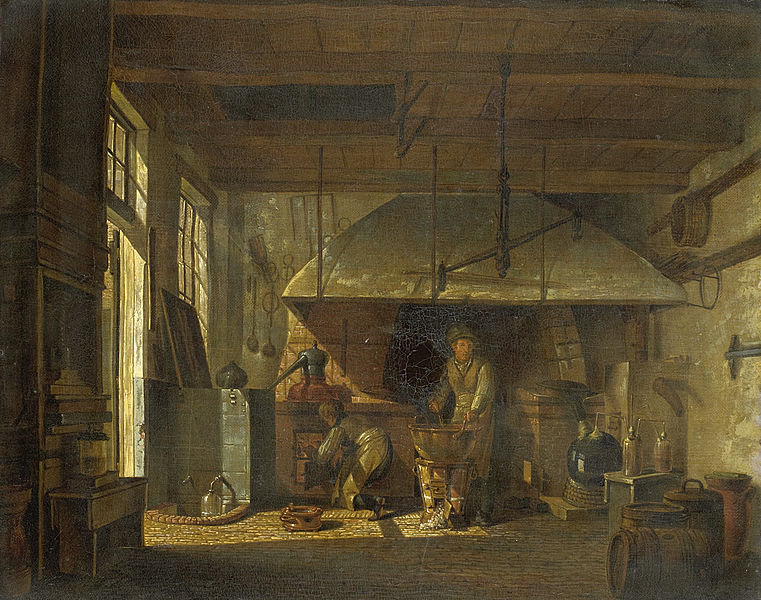 File:Interieur van het 'Stoockhuys' van apotheker A d'Ailly bij het bolwerk aan de Zaagmolenpoort te Amsterdam Rijksmuseum SK-A-2713.jpeg