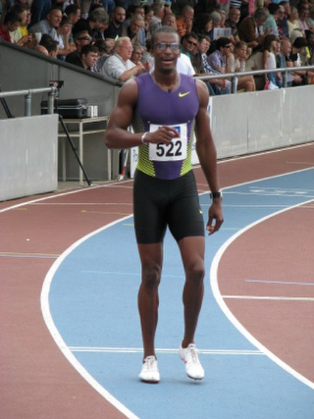 Isa Phillips, who participated in the men's 400 meters hurdles for Jamaica at Beijing