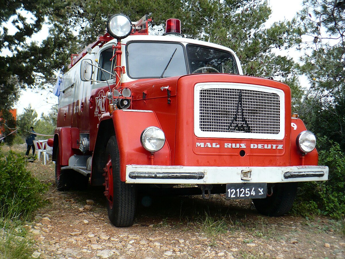 Magirus Deutz пожарная машина