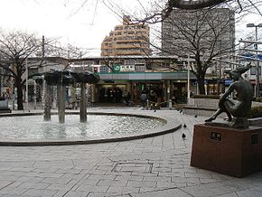 Salida este de la estación de Itabashi