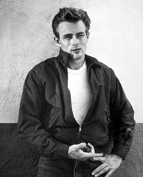 Morrissey idolised American film actor James Dean and published a book about him.