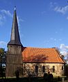 Deutsch: Kirche in Japenzin, Südansicht