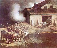 Теодор Жеріко, «Піч для випалення вапна (картина)», Лувр