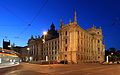 * Nomination Palace of Justice, Munich, at dusk --Martin Falbisoner 21:30, 17 August 2013 (UTC) * Promotion Generally very good, except the wires show motion blur, presumably due to the passage of the tram. Can this be fixed? It's a bit distracting. Mattbuck 09:19, 25 August 2013 (UTC)  Comment Yes, you're right, it is distracting. But honestly I don't know how to fix this... I do have pictures without a tram - and therefore also without any motion blur. But the tram really makes the image much more dynamic and interesting. So I tend to accept the unavoidably blurred wires --Martin Falbisoner 20:32, 25 August 2013 (UTC) OK/ Mattbuck 21:24, 29 August 2013 (UTC)