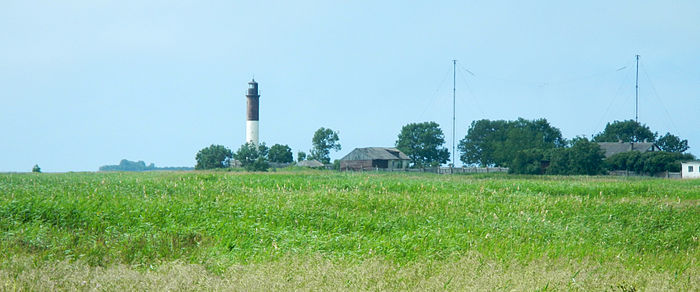 Kübassaare lighthouse on Saaremaa, Estonia's largest island.