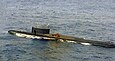 Beschädigtes K-219 U-Boot