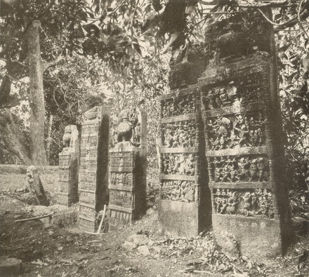 Reliefs at Borivali, 1897.