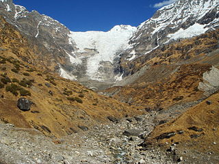 <span class="mw-page-title-main">Kafni Glacier</span> Glacier in Uttarakhand, India
