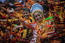 Festival Queen during Kahimunan Festival