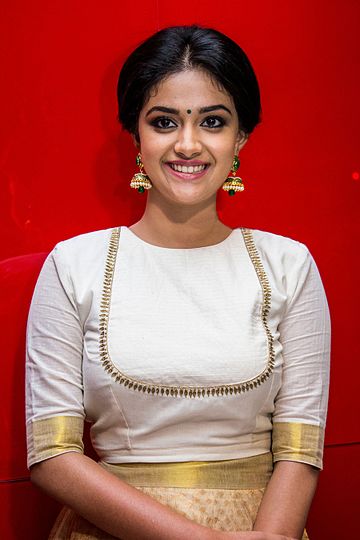 File:Keerthy Suresh at Thodari Audio Launch.jpg