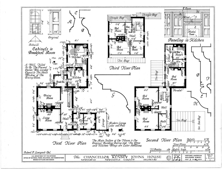 File:Kensey Johns Sr. House, 2 East Third Street, New Castle, New Castle County, DE HABS DEL,2-NEWCA,5- (sheet 2 of 12).png