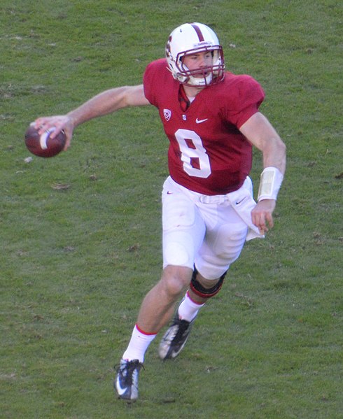 Hogan with the Stanford Cardinal in 2013