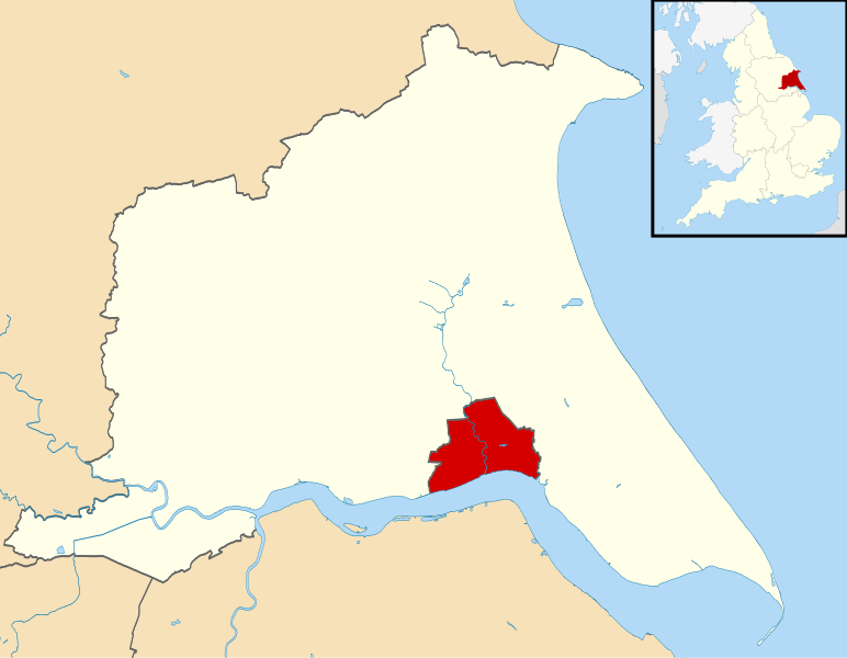 Bestand:Kingston upon Hull UK locator map.svg