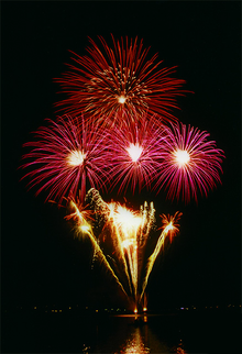 Une Célébration Explosive Déclenche Un Feu D'artifice Vibrant à L