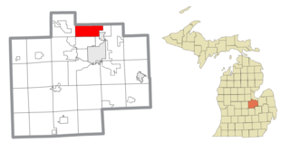 <span class="mw-page-title-main">Kochville Township, Michigan</span> Civil township in Michigan, United States