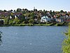 Vista de la ciutat des del llac Slotsø