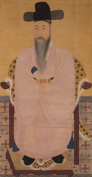 File:Korea, Joseon dynasty - Portrait of an Official - 1999.45 - Cleveland Museum of Art.tif