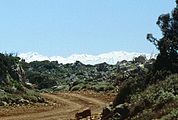 Halbinsel Rodopos: Blick zu den Lefka Ori