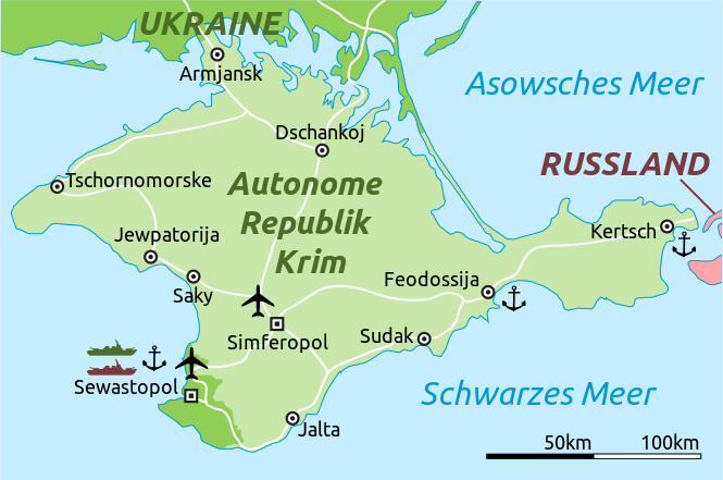 krim russland karte File Krim 2014 De Svg Wikipedia krim russland karte