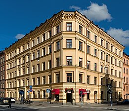 Äkermannen 11, Kungsholmsgatan 30, ritad av Gyllencreutz och Widell.