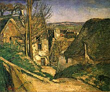 La Maison du pendu, Auvers-sur-Oise, par Paul Cézanne, Yorck.jpg