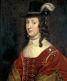 Leonora Christina Ulfeldt malet i 1647.