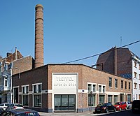 L'ancienne usine de café Treffel, rue Charles Muyssaert, à Lille