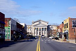 View along Main Street (NC 27)