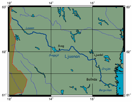 Mappa del fiume