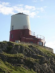 Llanddwyn Lighthouse, Llanddwyn
