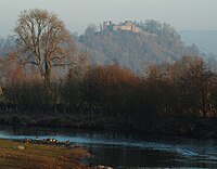 View from the river and the park Llandeilo - Dinefwr Castle - 20071220160846.jpg