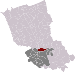 Kaart van Hondegem