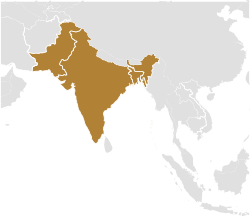 Location of Indian Subcontinent.svg