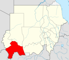 Locator map Sudan South Darfur.png